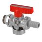 Preview: Simplex KFE-Kugelhahn 1/2" - Durchgang oder Eck