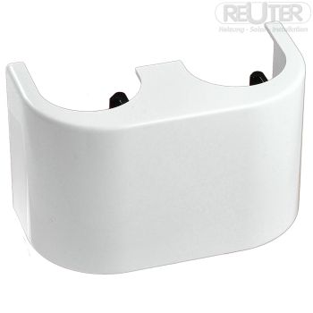 Designabdeckung für Zweirohr-Hahnblock 50 mm