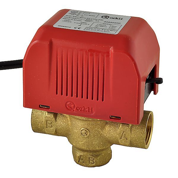 3-Wege-Umschaltventil Orkli 1"-230 V/50Hz m. Microschalter