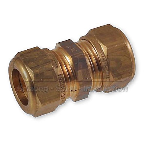 Messing Klemmringverschraubung Kupplung, Verbinder