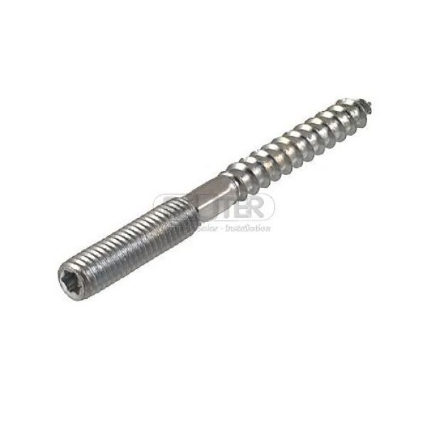 Stockschraube M8 verzinkt ab 50 mm - 10 Stück