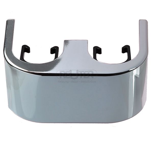 Designabdeckung für Zweirohr-Hahnblock 50 mm