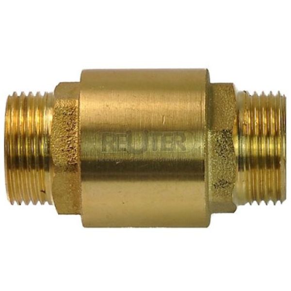 Messing Schwerkraftbremse beidseitig Außengewinde