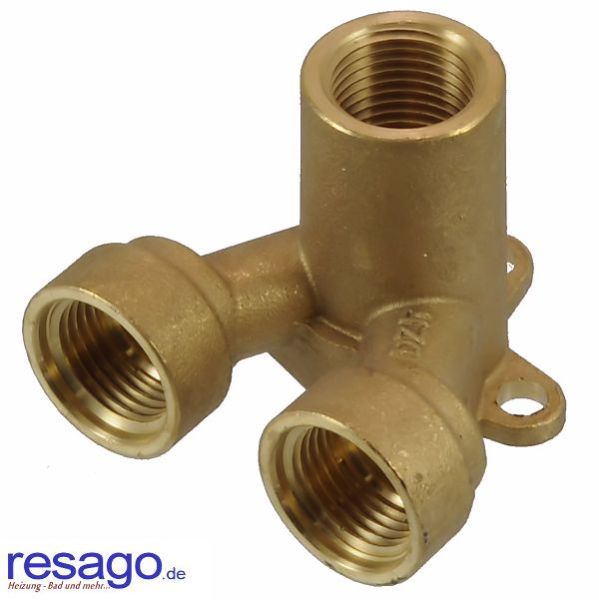 Messing Doppelwandscheibe DN 15